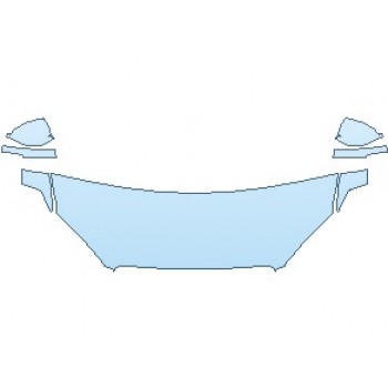 Precut PPF Kit – Clear Bra Paint Protection Film PAINT PROTECTION KIT - 2019 VOLVO XC90 MOMENTUM RUGGED STYLING KIT HOOD KIT - PRECUT PPF CLEAR BRA WRAP