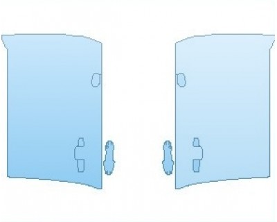 Precut PPF Kit – Clear Bra Paint Protection Film PAINT PROTECTION KIT - 2019 VOLVO XC90 MOMENTUM RUGGED STYLING KIT DOORS FRONT - PRECUT PPF CLEAR BRA WRAP