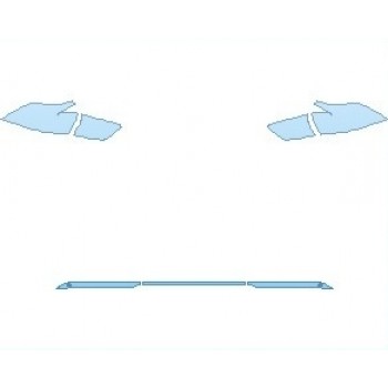 PAINT PROTECTION KIT - 2024 VOLKSWAGEN ATLAS CROSS SPORT SEL LIGHTS REAR - PRECUT PPF CLEAR BRA WRAP