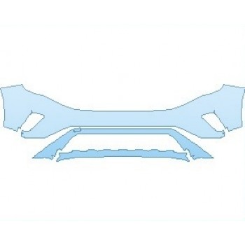 2021 VOLKSWAGEN ATLAS CROSS SPORT SEL BUMPER KIT