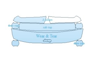 2027 JEEP RENEGADE TRAILHAWK COMMON WEAR AREA KIT