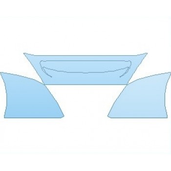PAINT PROTECTION KIT - 2022 LOTUS 2-ELEVEN US TRACK VERSION BUMPER - PRECUT PPF CLEAR BRA WRAP