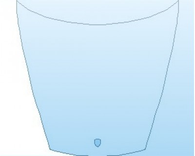 PAINT PROTECTION KIT - 2022 PORSCHE TAYCAN 4S SEDAN FULL HOOD (WRAPPED EDGES) - PRECUT PPF CLEAR BRA WRAP