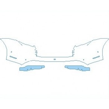 2021 PORSCHE TAYCAN 4S REAR BUMPER KIT WITH SENSORS 2021 PORSCHE TAYCAN 4S REAR BUMPER KIT WITH SENSORS