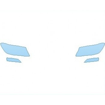 PAINT PROTECTION KIT - 2021 VOLKSWAGEN TIGUAN SEL LIGHTS - PRECUT PPF CLEAR BRA WRAP
