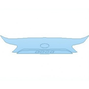PAINT PROTECTION KIT - 2022 FORD EDGE ST REAR HATCH GLOSS BLACK PANEL - PRECUT PPF CLEAR BRA WRAP