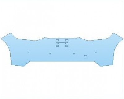 2023 AUDI TT BASE ROADSTER REAR BUMPER WITH SENSORS