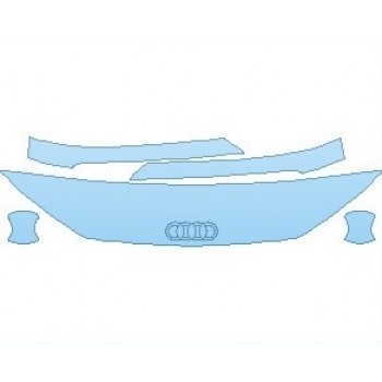 PAINT PROTECTION KIT - 2020 AUDI TT BASE ROADSTER COMMON WEAR AREA KIT AREAS - INVISIBLEMASK - 3M PAINT PROTECTION