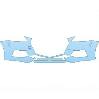 PAINT PROTECTION KIT - 2022 AUDI TT BASE ROADSTER BUMPER - PRECUT PPF CLEAR BRA WRAP