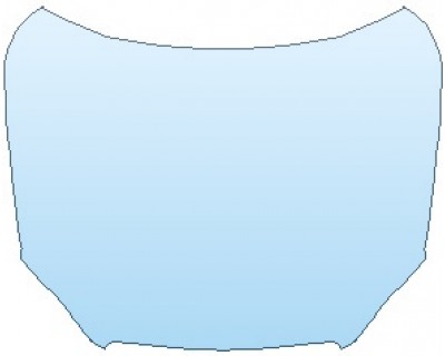 PAINT PROTECTION KIT - 2019 VOLVO XC90 HYBRID INSCRIPTION URBAN STYLING KIT FULL HOOD KIT (WRAPPED EDGES) - PRECUT PPF CLEAR BRA WRAP