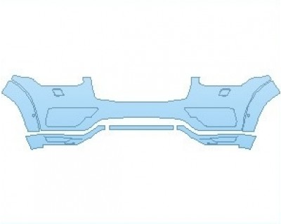 PAINT PROTECTION KIT - 2019 VOLVO XC90 HYBRID INSCRIPTION URBAN STYLING KIT BUMPER KIT WITH WASHERS & SENSORS - PRECUT PPF CLEAR BRA WRAP