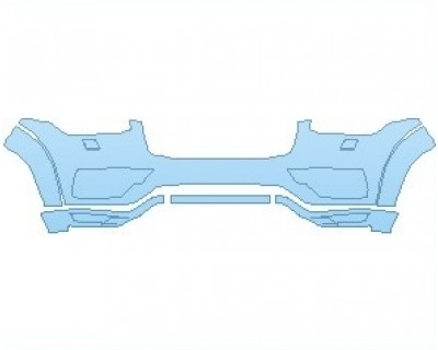 PAINT PROTECTION KIT - 2019 VOLVO XC90 HYBRID INSCRIPTION URBAN STYLING KIT BUMPER KIT WITH WASHERS - PRECUT PPF CLEAR BRA WRAP