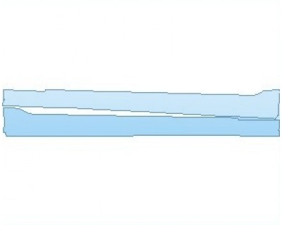 PAINT PROTECTION KIT - 2022 BMW 3 SERIES LUXURY SEDAN ROCKER PANELS - PRECUT PPF CLEAR BRA WRAP