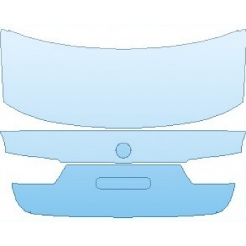 PAINT PROTECTION KIT - 2022 BMW 3 SERIES LUXURY SEDAN REAR HATCH - PRECUT PPF CLEAR BRA WRAP