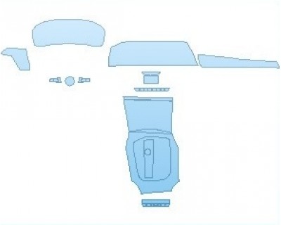 PAINT PROTECTION KIT - 2022 BMW 3 SERIES LUXURY SEDAN INTERIOR TRIM WITH LIVE COCKPIT PRO - PRECUT PPF CLEAR BRA WRAP