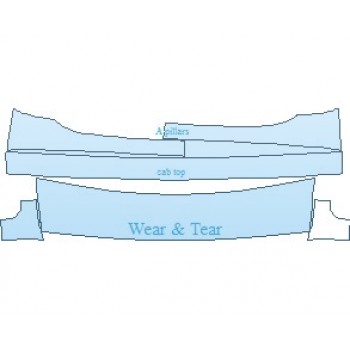 PAINT PROTECTION KIT - 2022 RAM PROMASTER 3500 COMMON WEAR AREA KIT - PRECUT PPF CLEAR BRA WRAP