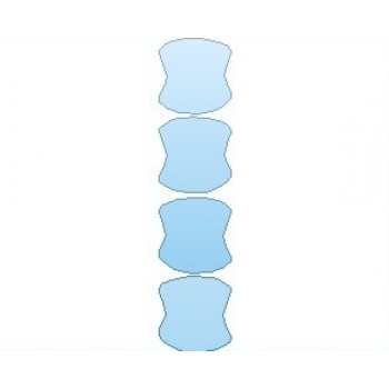 PAINT PROTECTION KIT - 2024 NISSAN LEAF S PLUS DOOR CUPS IN CUP DESIGN - PRECUT PPF CLEAR BRA WRAP