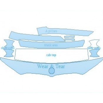 PAINT PROTECTION KIT - 2022 BMW 3 SERIES M340I SEDAN COMMON WEAR AREA KIT - PRECUT PPF CLEAR BRA WRAP