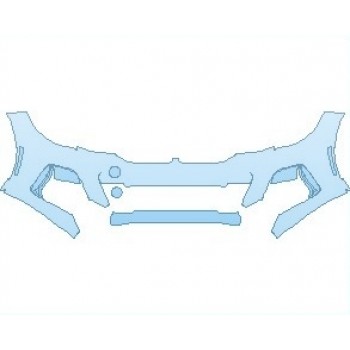2021 BMW 3 SERIES M340I SEDAN BUMPER