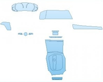 PAINT PROTECTION KIT - 2022 BMW 3 SERIES M340I SEDAN INTERIOR TRIM - PRECUT PPF CLEAR BRA WRAP