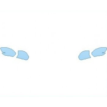 PAINT PROTECTION KIT - 2022 FERRARI ROMA LIGHTS REAR - PRECUT PPF CLEAR BRA WRAP