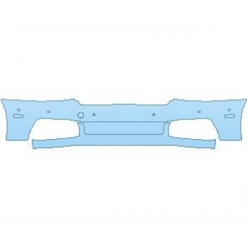 Precut PPF Kit – Clear Bra Paint Protection Film PAINT PROTECTION KIT - 2020 BENTLEY MULSANNE SPEED STANDARD WHEELBASE BUMPER WITH SENSORS - INVISIBLEMASK - 3M PAINT PROTECTION