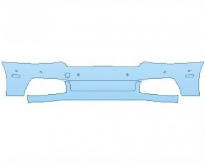 Precut PPF Kit – Clear Bra Paint Protection Film PAINT PROTECTION KIT - 2020 BENTLEY MULSANNE SPEED STANDARD WHEELBASE BUMPER WITH SENSORS - INVISIBLEMASK - 3M PAINT PROTECTION