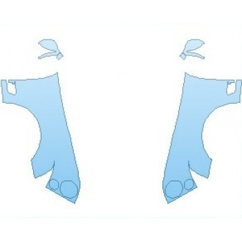 Precut PPF Kit – Clear Bra Paint Protection Film PAINT PROTECTION KIT - 2020 BENTLEY MULSANNE SPEED STANDARD WHEELBASE FULL FENDERS WRAPPED EDGES - INVISIBLEMASK - 3M PAINT PROTECTION