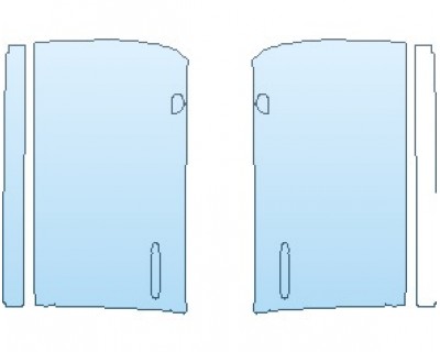 Precut PPF Kit – Clear Bra Paint Protection Film PAINT PROTECTION KIT - 2020 BENTLEY MULSANNE SPEED STANDARD WHEELBASE FRONT DOORS - INVISIBLEMASK - 3M PAINT PROTECTION