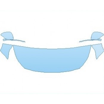 PAINT PROTECTION KIT - 2023 SUBARU OUTBACK TOURING HOOD (NO WRAPPED EDGES) - PRECUT PPF CLEAR BRA WRAP