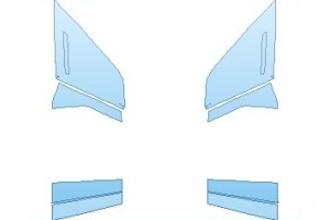 2027 FORD BRONCO SPORT BIG BEND B & C PILLARS