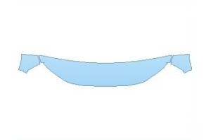 2027 FORD BRONCO SPORT BIG BEND HOOD (WRAPPED EDGES)