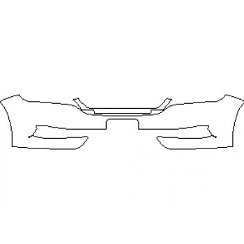 2021 CHEVROLET IMPALA LS BUMPER WITH PLATE