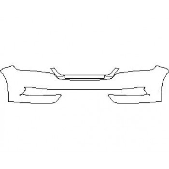 2021 CHEVROLET IMPALA LS BUMPER WITHOUT PLATE