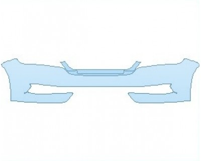 PAINT PROTECTION KIT - 2021 CHEVROLET IMPALA LS BUMPER WITHOUT PLATE - PRECUT PPF CLEAR BRA WRAP