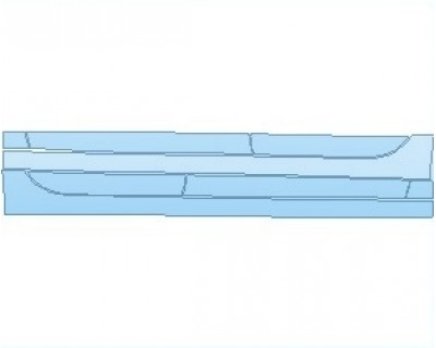 2021 CHEVROLET IMPALA LTZ ROCKER PANELS