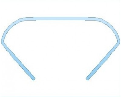 PAINT PROTECTION KIT - 2022 MINI HARDTOP COOPER 4 DOOR CHROME GRILLE - PRECUT PPF CLEAR BRA WRAP