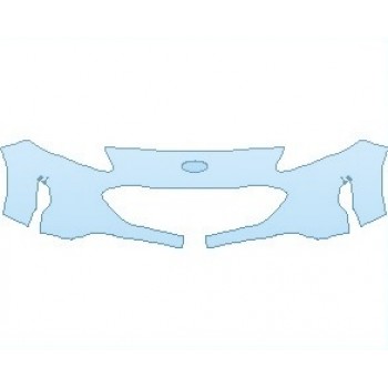 PAINT PROTECTION KIT - 2024 FORD ESCAPE SE SPORT HYBRID BUMPER - PRECUT PPF CLEAR BRA WRAP