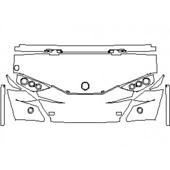 2022 TEMSA TS 30  FRONT FACE WITH RELIEF