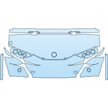 2022 TEMSA TS 30  FRONT FACE WITH RELIEF