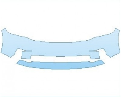 PAINT PROTECTION KIT - 2021 RAM 1500 CLASSIC EXPRESS BUMPER - PRECUT PPF CLEAR BRA WRAP