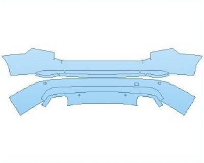 2023 VOLVO XC90 INSCRIPTION REAR BUMPER WITH SENSORS