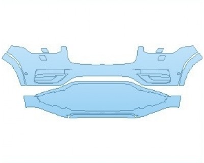 2023 VOLVO XC90 INSCRIPTION BUMPER WITH WASHERS & SENSORS