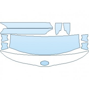 PAINT PROTECTION KIT - 2021 KIA SOUL LX COMMON WEAR AREA KIT - PRECUT PPF CLEAR BRA WRAP