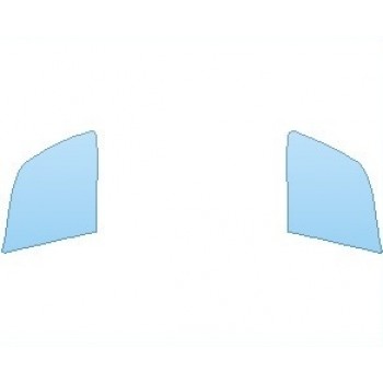PAINT PROTECTION KIT - 2021 AUDI R8 V10 PERFORMANCE SPYDER CARBON FIBER SIDE PANELS - PRECUT PPF CLEAR BRA WRAP