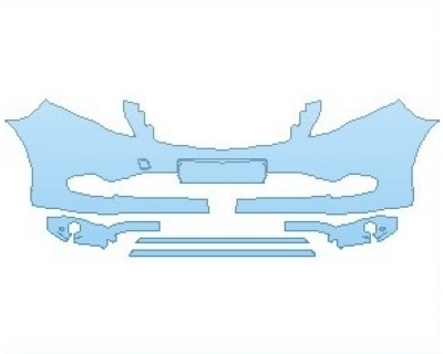 PAINT PROTECTION KIT - 2021 MERCEDES METRIS PASSENGER BUMPER - PRECUT PPF CLEAR BRA WRAP