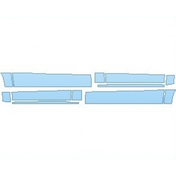 PAINT PROTECTION KIT - 2021 MERCEDES METRIS CARGO ROCKER PANELS - PRECUT PPF CLEAR BRA WRAP