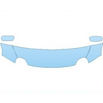 2021 FIAT 500 ABARTH HOOD KIT (WRAPPED EDGES)