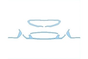 2023 KIA STINGER GT-LINE GRILLE & CHROME TRIM
