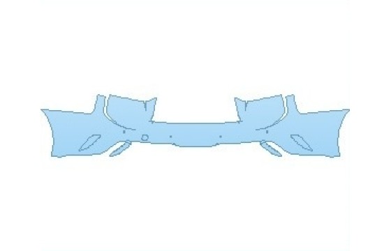 Precut PPF Kit – Clear Bra Paint Protection Film PAINT PROTECTION KIT - 2023 KIA STINGER GT-LINE REAR BUMPER WITH SENSORS - PRECUT PPF CLEAR BRA WRAP